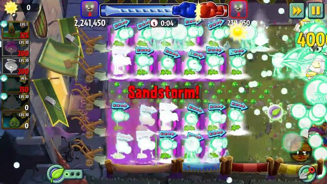 Electrici-tea Pvz2 Vs Zomboss in Plants Vs Zombies 2 Battlez- Gameplay 2019