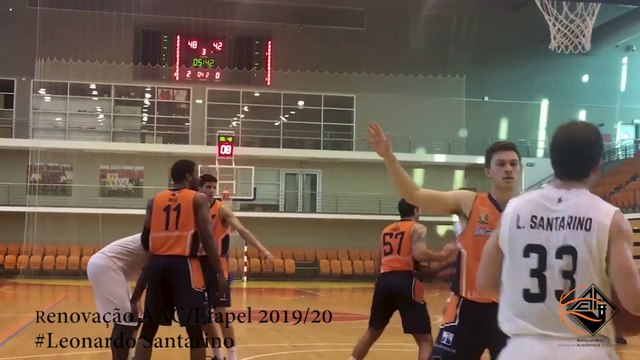 AAC-Basquetebol anuncia a renovação por mais uma época do base Leonardo Santarino ,que vai cumprir a segunda época no clube.