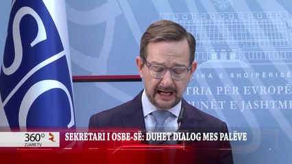 SEKRETARI I OSBE SË: DUHET DIALOG MES PALËVE