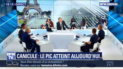 Canicule: record absolu à Paris avec 42,6°C (3/3)