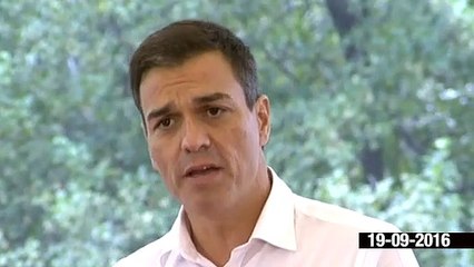 Cuando Sánchez acusaba hace tres años a Rajoy de perder la investidura por ser "incapaz de articular una mayoría"