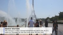 Paris breaks temperature record in extreme heat wave