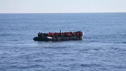 Mehr als 100 Tote befürchtet: Flüchtlingsboot gesunken