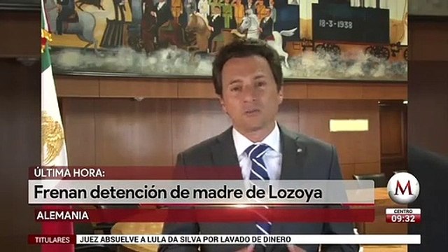 Juez frena orden de captura contra mamá de Emilio Lozoya