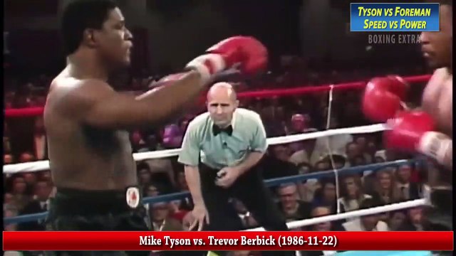 Mike Tyson vs George Foreman - Speed vs Power