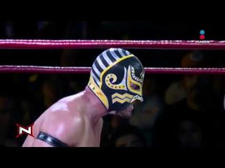 Sorprendente victoria de Rey Horus sobre Bandido | Nación Lucha Libre