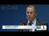 Rusia promete apoyar a Cuba 