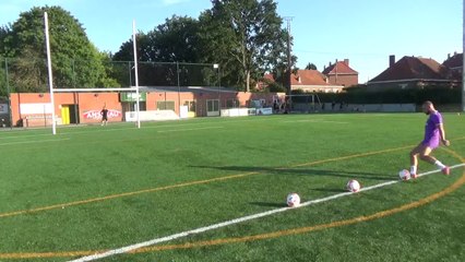 Le test de la barre pour Stephan Marcon (RSB Frameries)