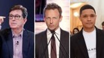 Late-Night Hosts Take On Robert Mueller's Testimony | THR News