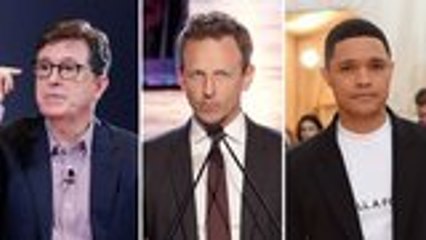 Late-Night Hosts Take On Robert Mueller's Testimony | THR News