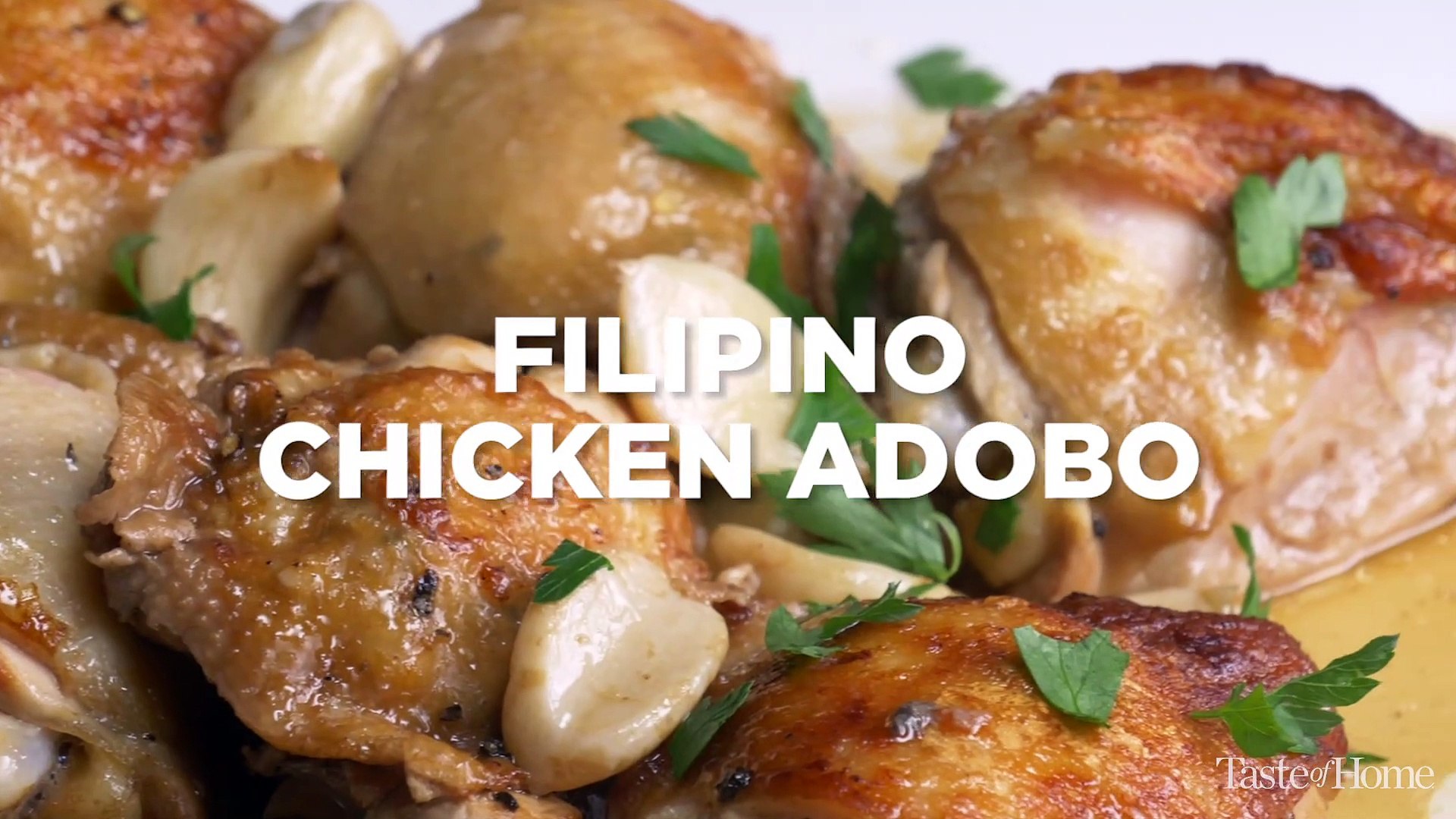 Filipino Chicken Adobo