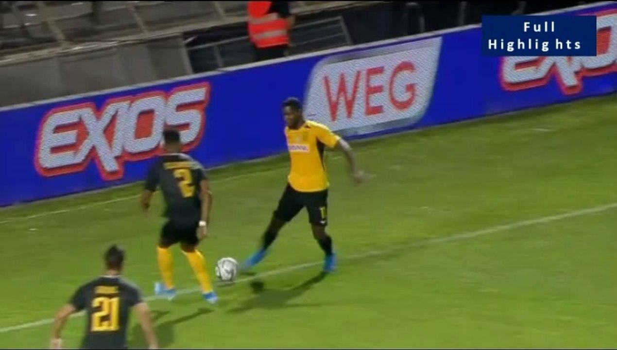 Το πέναλτι (χέρι) στο 39' στο γύρισμα του Ιντέγε και η διπλή ευκαιρία με το σουτ του Μπάσα και το δοκάρι του Φετφατζίδη στο 40'