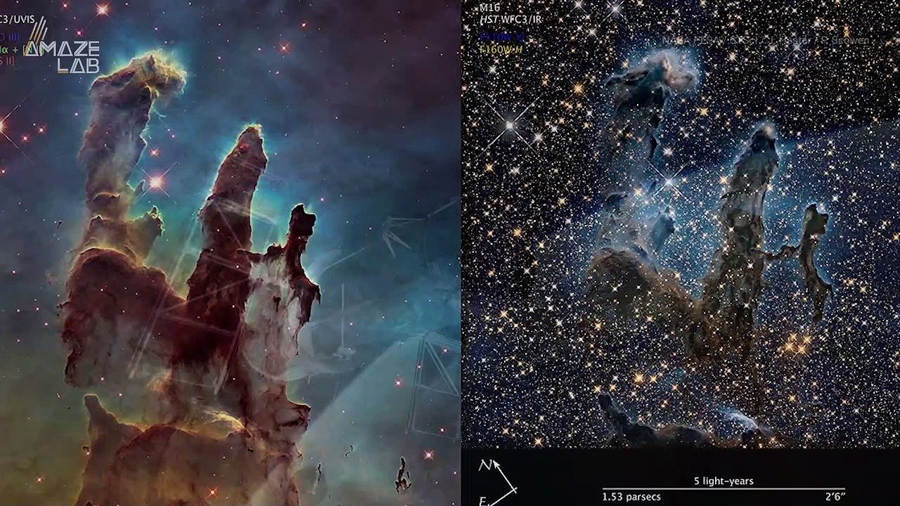 Why Some Hubble Photos Have Staircase-Like Chunks Missing