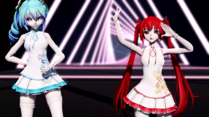 [mmd r-18] Aii Dee- miku and zhizi