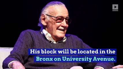 Stan Lee to Have Street Named After Him in NYC