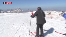 Des cours de ski pour les passionnés en plein été
