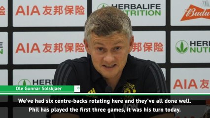 Download Video: We hope Bailly injury isn't too bad - Solskjaer