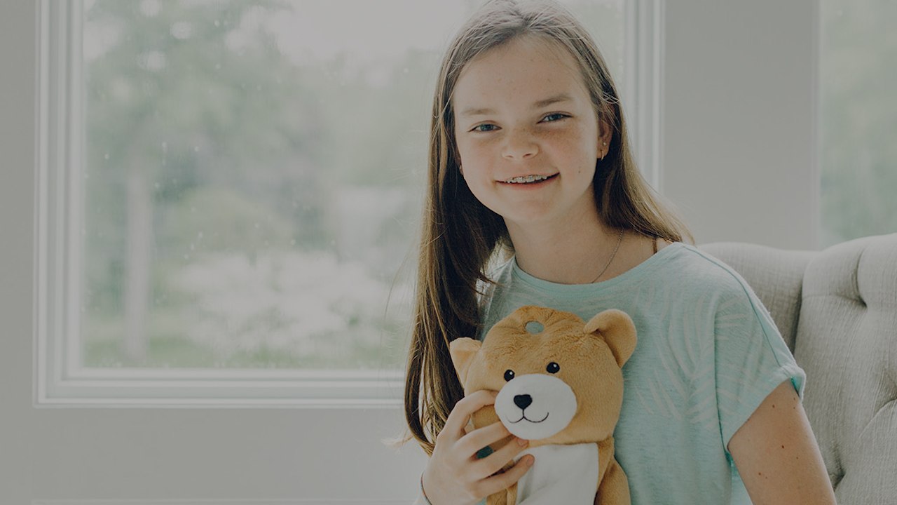 Girl With Rare Disease Invented Teddy Bear IV Fluid Bag To Reduce Anxiety For Pediatric Patients