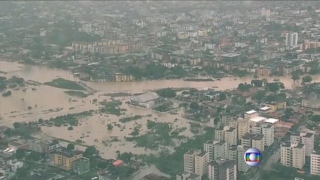 Ливни в Бразилии: за неделю как за сезон