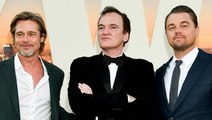 Leonardo DiCaprio & Brad Pitt Talk ‘Once Upon a Time in Hollywood,’ Working With Quentin Tarantino