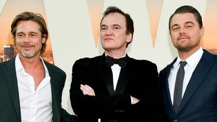 Download Video: Leonardo DiCaprio & Brad Pitt Talk ‘Once Upon a Time in Hollywood,’ Working With Quentin Tarantino