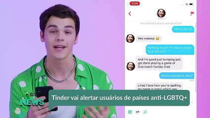 Tinder vai alertar usuários de países anti-LGBTQ+