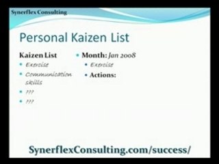Personal Kaizen