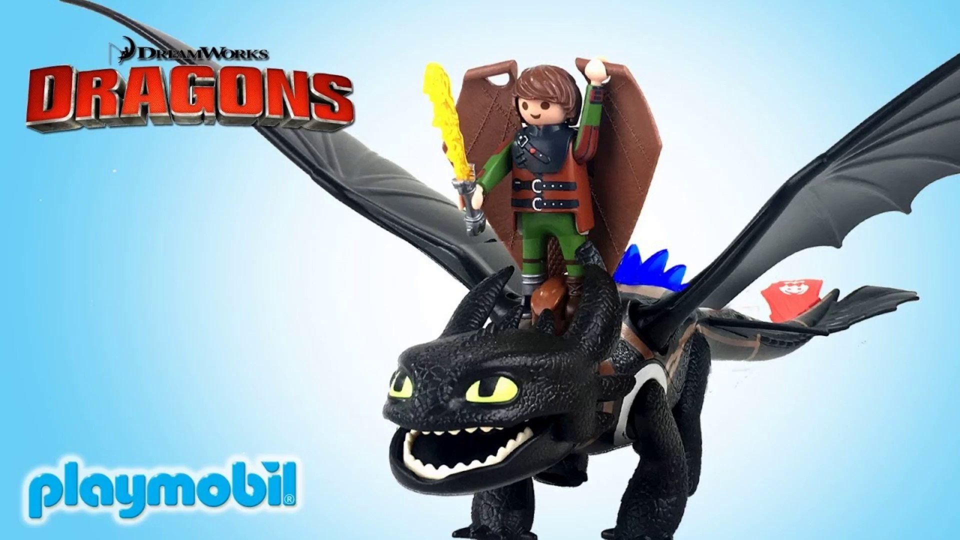 Playmobil Dragons Hiccup And Toothless Play Set