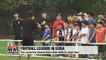 Legendary players from Juventus are in Seoul to teach football skills to youngsters