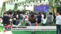 Summer music festivals rock stage across S. Korea