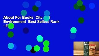 About For Books  City and Environment  Best Sellers Rank : #1