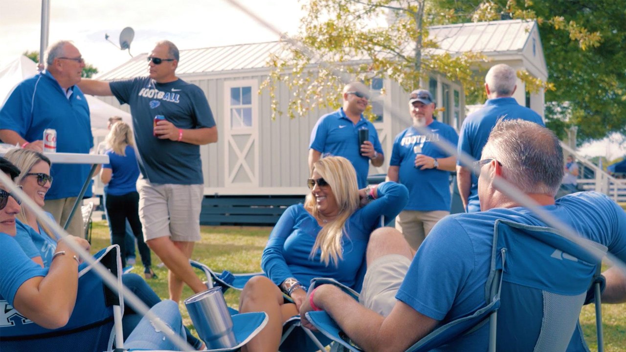 This Southern School Tailgates With Tiny Houses