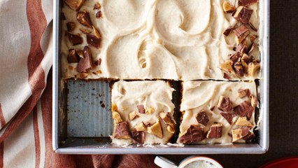 Pumpkin Spice-Heath Cake