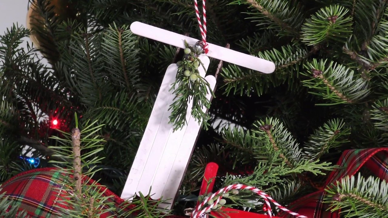 How To Make A Popsicle Stick Sled