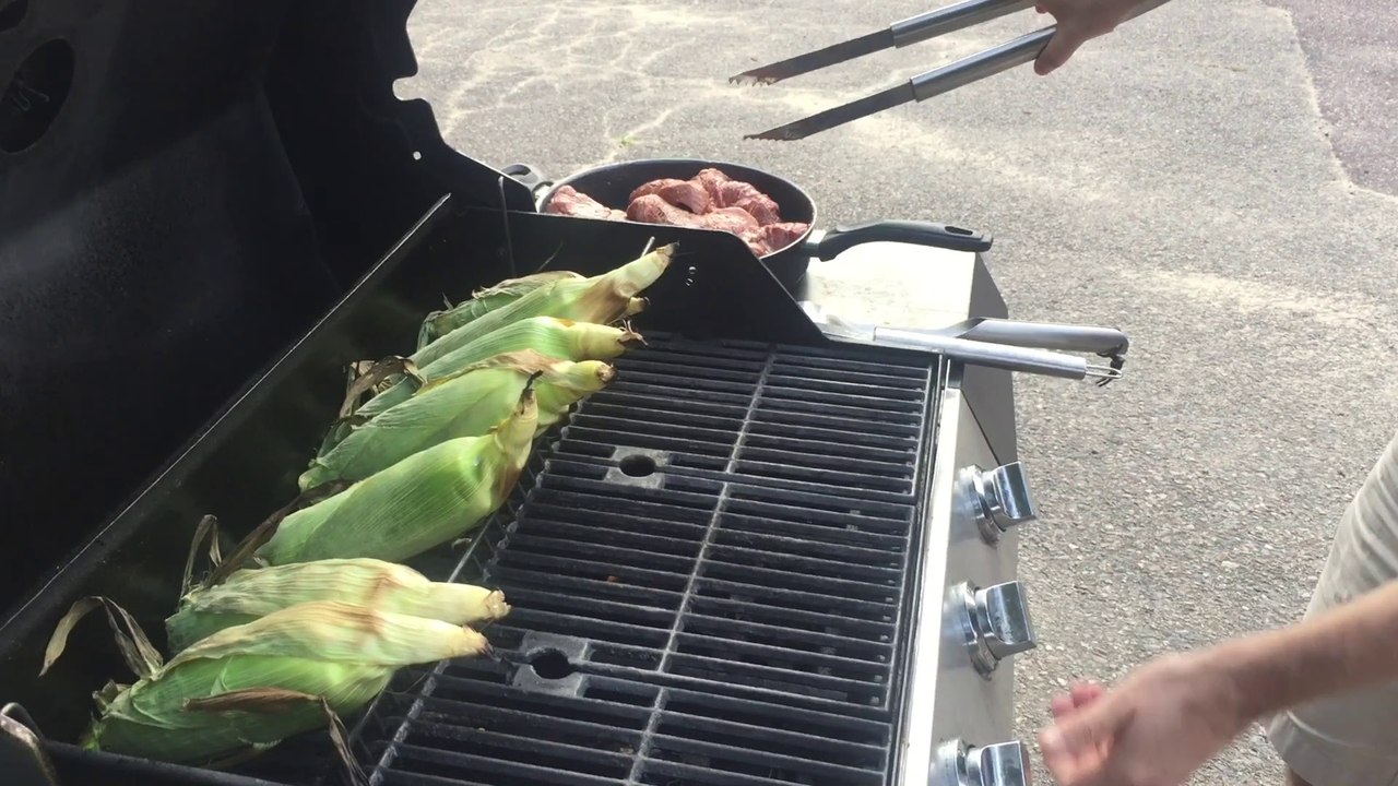Yummy - delicious corn and beef steak || Cooking corn  steak beef