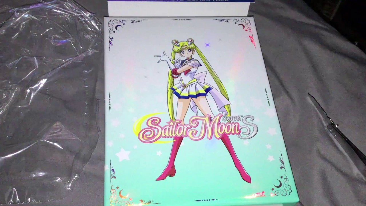 Sailor Moon SuperS (Season  4) Part 1 Limited Edition Blu-Ray/DVD Unboxing