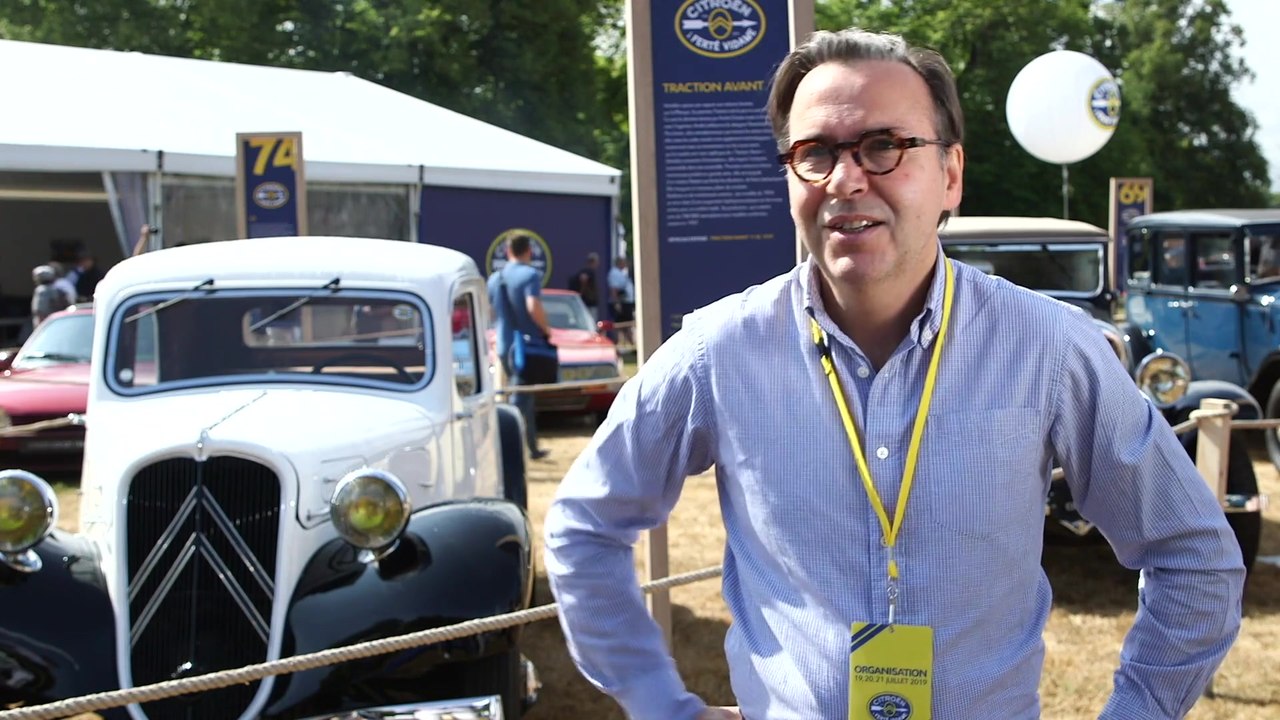 Citroën Collector's Reunion in Paris - Arnaud Belloni, Senior VP Marketing et Communication Monde Citroën