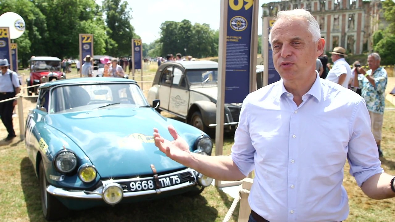 Citroën Collector's Reunion in Paris - Xavier Peugeot, Citroën Product & Strategy Director