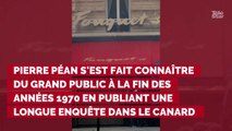 Le journaliste d'investigation Pierre Péan est mort à l'âge de...