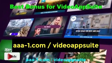 Video Software App Suite Best Bonus Demo