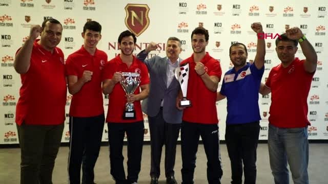 İSTANBUL Avrupa Üniversiteler Masa Tenisi Şampiyonası'nda Şampiyon Türkiye