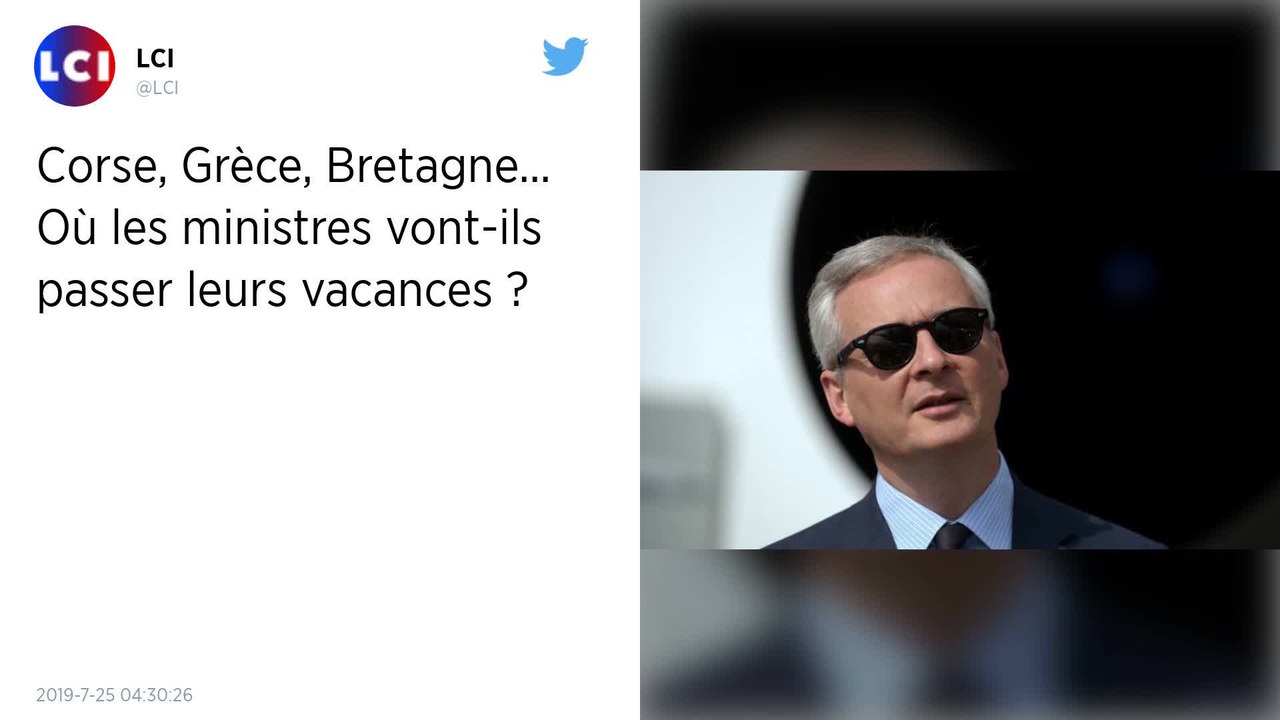 Grèce ou Bretagne : que font les ministres pour leurs vacances d’été ?