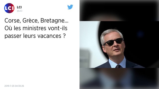 Grèce ou Bretagne : que font les ministres pour leurs vacances d’été ?