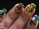 Colorful Flowers Nail Art Designs!