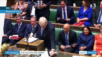 L'Eurozapping du Soir 3 - Brexit : Boris Johnson durcit le ton