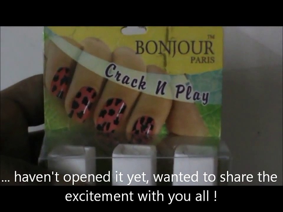 Funky Crackle Nail Polish! _ A Tutorial