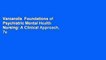 Varcarolis  Foundations of Psychiatric Mental Health Nursing: A Clinical Approach, 7e
