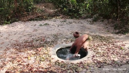 The Most Secret Underground Deep Well Swimming Pool With Creativity