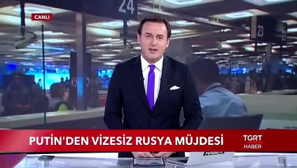 Putin'den Vizesiz Rusya Müjdesi
