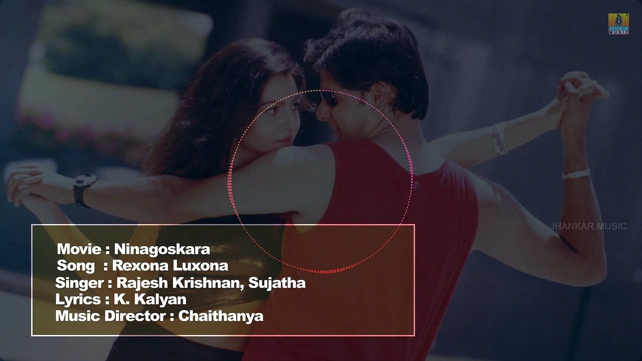 Ninagoskara - Kannada Movie | Rexona Luxona - Lyrical Video Song | Darshan | Jhankar Music